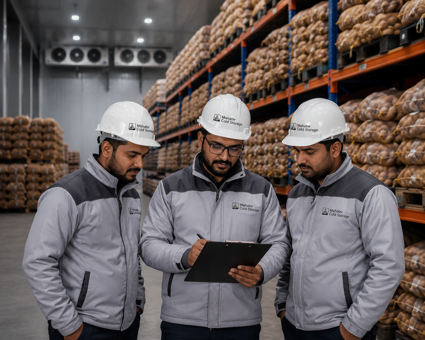 Careers and operations team at Mahabir Cold Storage, Tinsukia, Assam